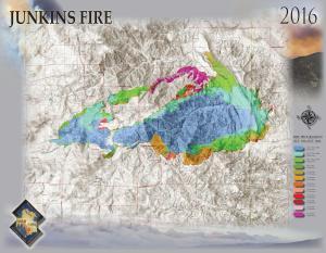Junkins Fire Map 11-1