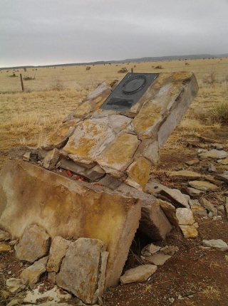 Siloam Rd marker Siloam Rd marker