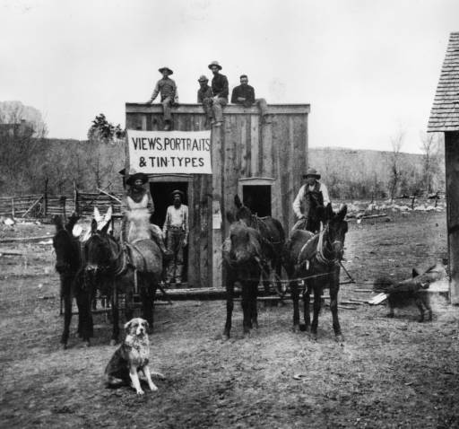 Wetmore 2 teams of mules