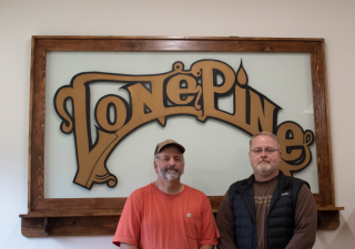 Lone Pine Jim and David