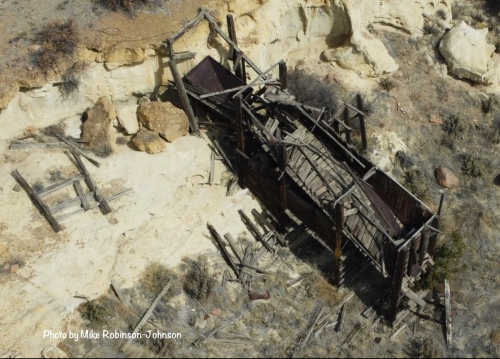 Overhead view of tipple