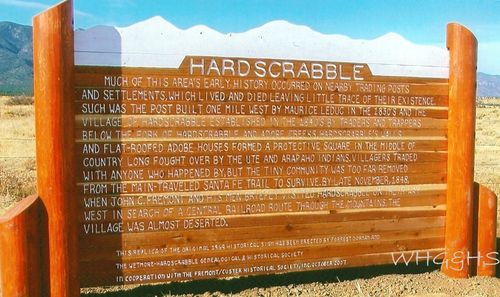 Hardscrabble sign