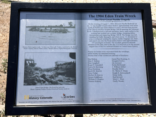 Roselawn Cemetery 1904 Eden Train Wreck