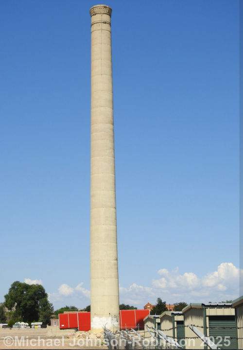 The Wedding Tower. This was connected to a series of tunnels venting all of the stills into the air. 